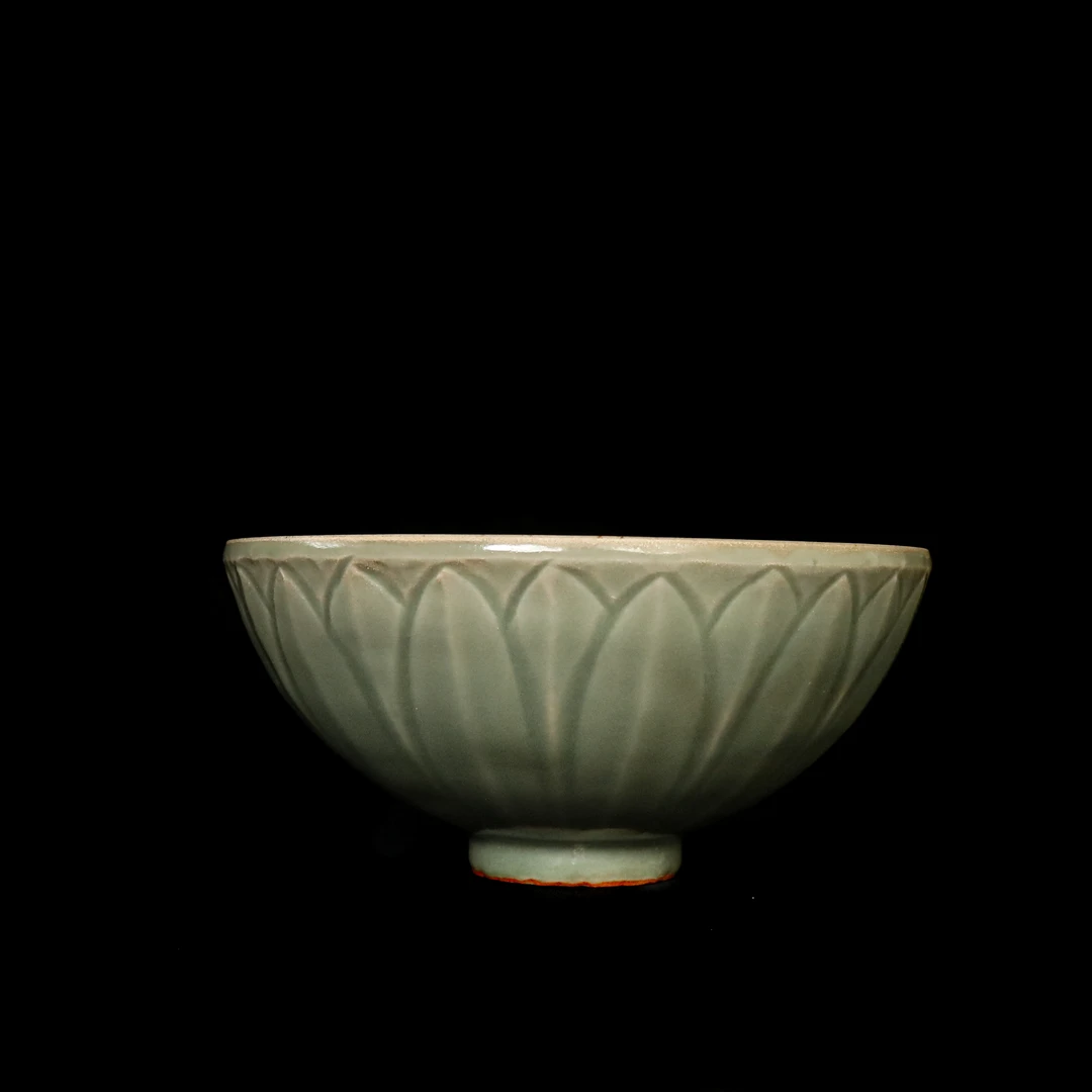 (AY6) YY120111明龙泉青瓷刻莲瓣纹碗   古陶瓷/收藏