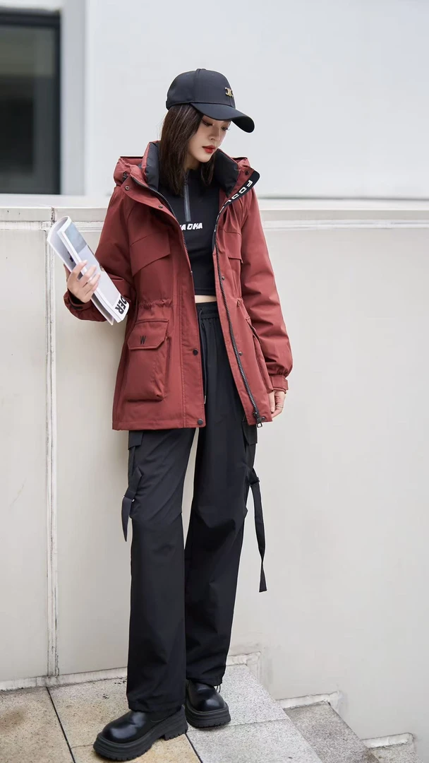 名品名装休闲时尚中版羽绒服