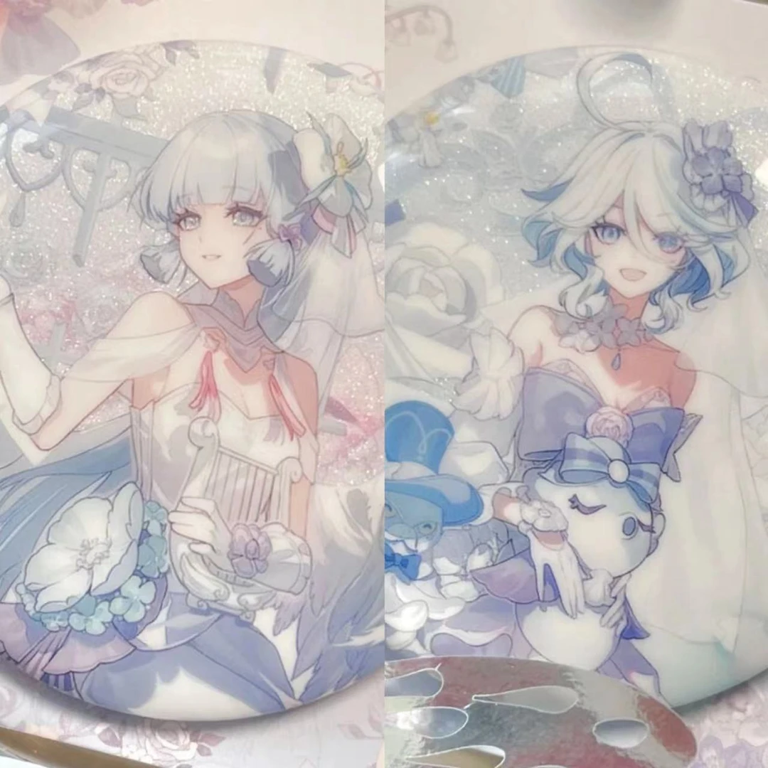 原神精美高颜值精致吧唧胸章芙宁娜神里绫华花嫁胸针周边装饰礼物