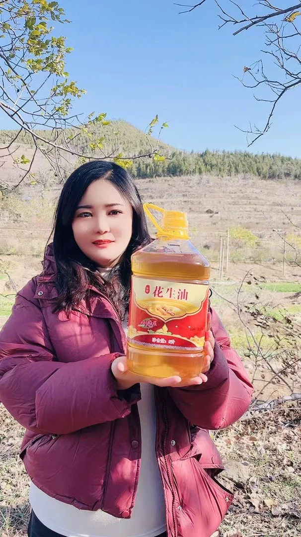 古法压榨沂蒙山区农家自种应季花生油