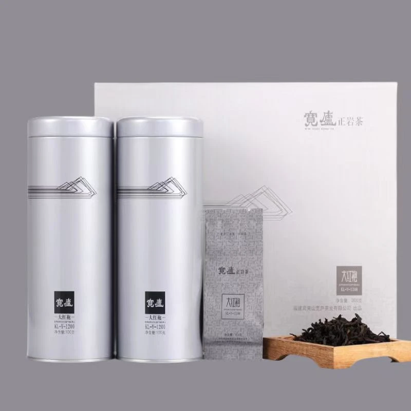 宽庐正岩茶肉桂水仙大红袍KL-Y-1200 武夷山乌龙茶200克盒