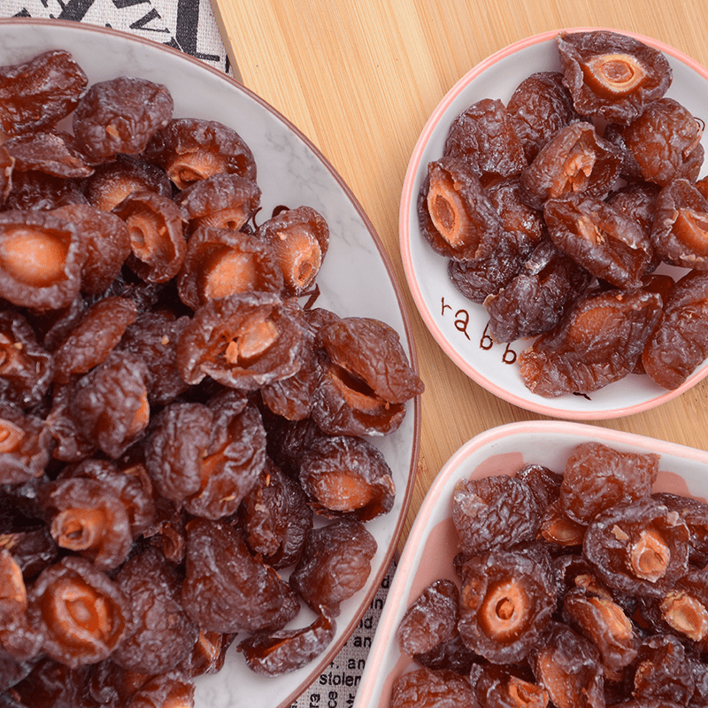 【量大特价】半梅干净含量500g香甜蜜饯果干果脯半边梅250g袋装