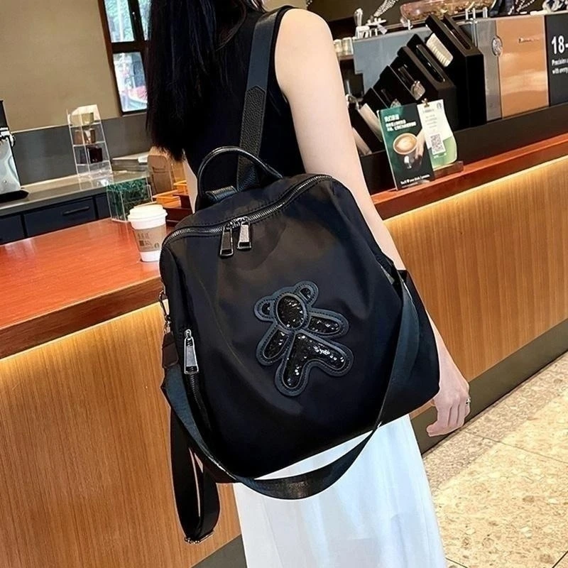 FIRYA菲利娅包包爆款2023新款双肩包防水休闲旅行大容量背包女包