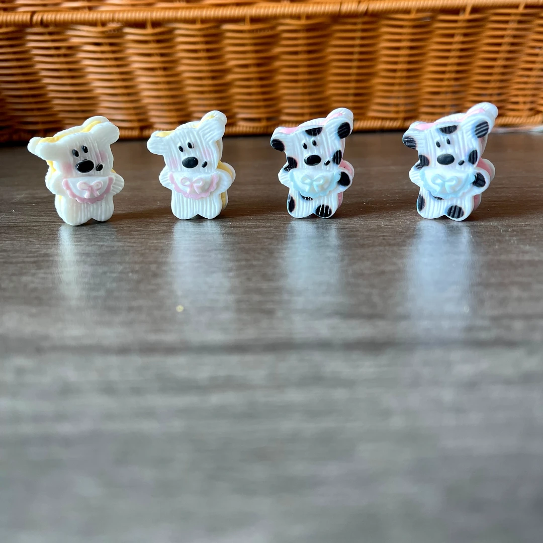 杠花创意【定制款普卡】仿真卡通食玩树脂配件