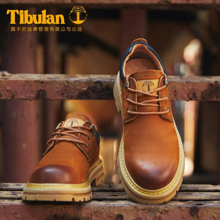 TIMBERLAND/踢不烂马丁靴男鞋低帮头层牛皮户外休闲鞋英伦工装鞋