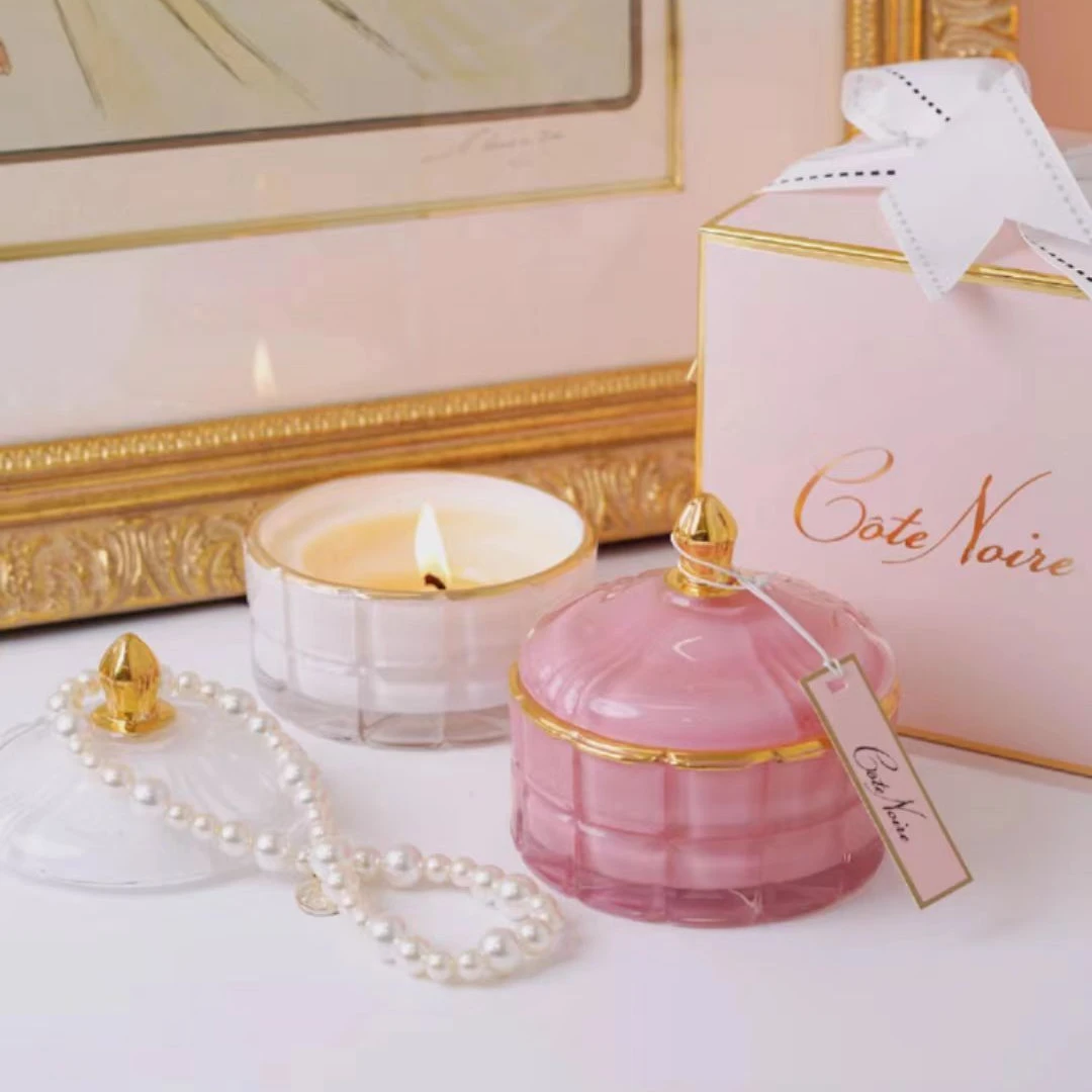 美克美家Rehome【东方之旅】法式轻奢描金天然芬芳品牌香氛蜡礼盒