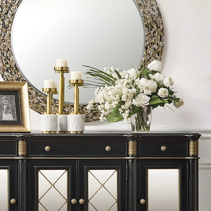 美克美家Rehome【烛台摆件】高级感家居摆件客厅装饰品摆件玄关摆件