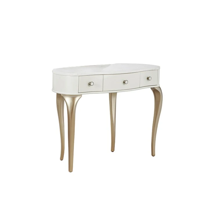 美克美家Rehome星畔巴黎美式轻奢家用卧室梳妆台书房写字台化妆桌