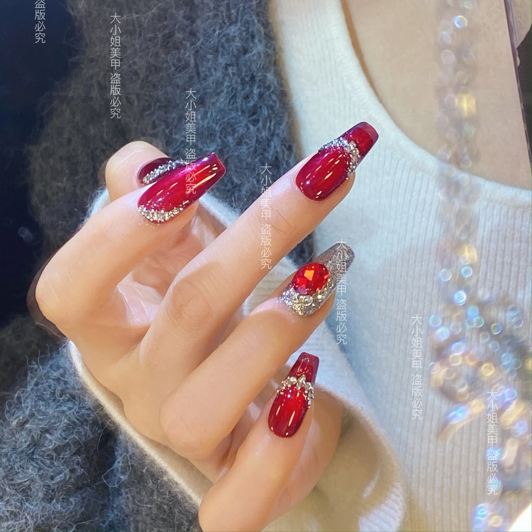 【三姨太】415大小姐 高端手工穿戴甲10片
