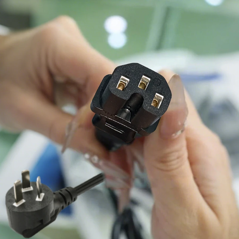 家用纯铜大功率电源线4000瓦电热锅电炒锅电源连接线三孔通用电线