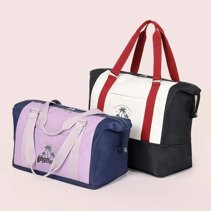 即刻旅行时尚洋气大容量新爆款正品短途出差行李学生游泳健身包