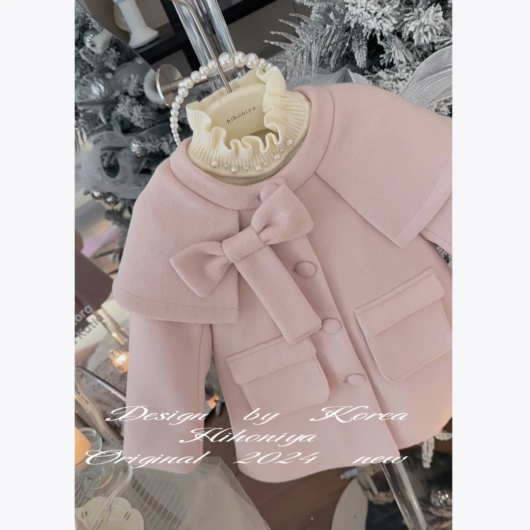 Q【温莎之恋&珍珠毛衣】五Hihoniya~2024冬季宝宝款洋气