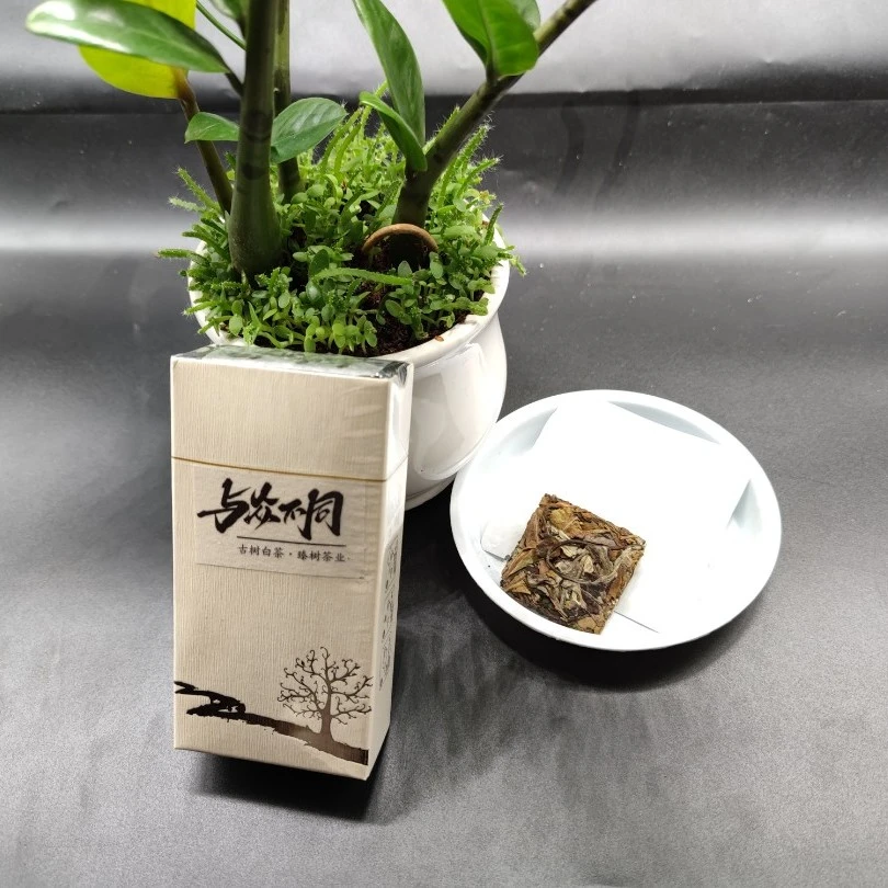 百花潭 与众不同 森林白茶普洱生茶盒装工艺