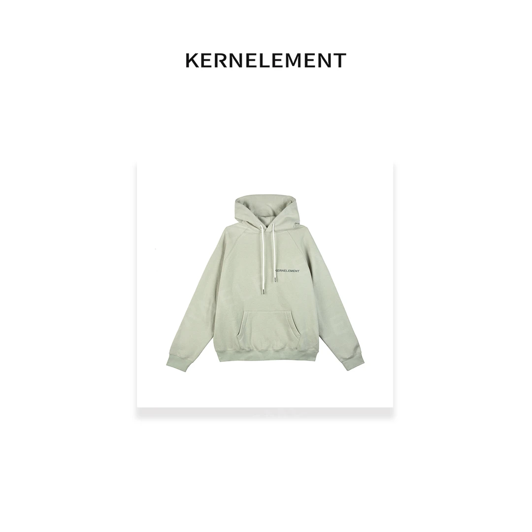 KE「字母连帽卫衣」刺绣阔版男女同款百搭卫衣QW091