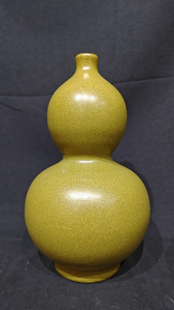 XDT E31景德镇陶瓷末釉葫芦赏瓶 花瓶/花器（不固定一件）