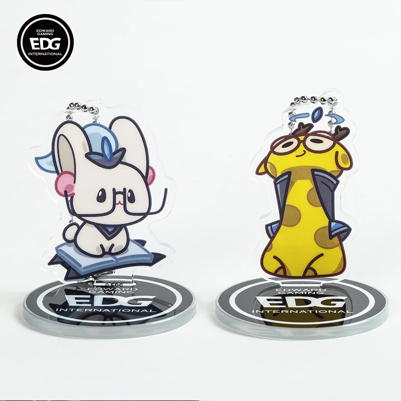 EDG动物园系列亚克力立牌挂件两用周边 撕膜不退换