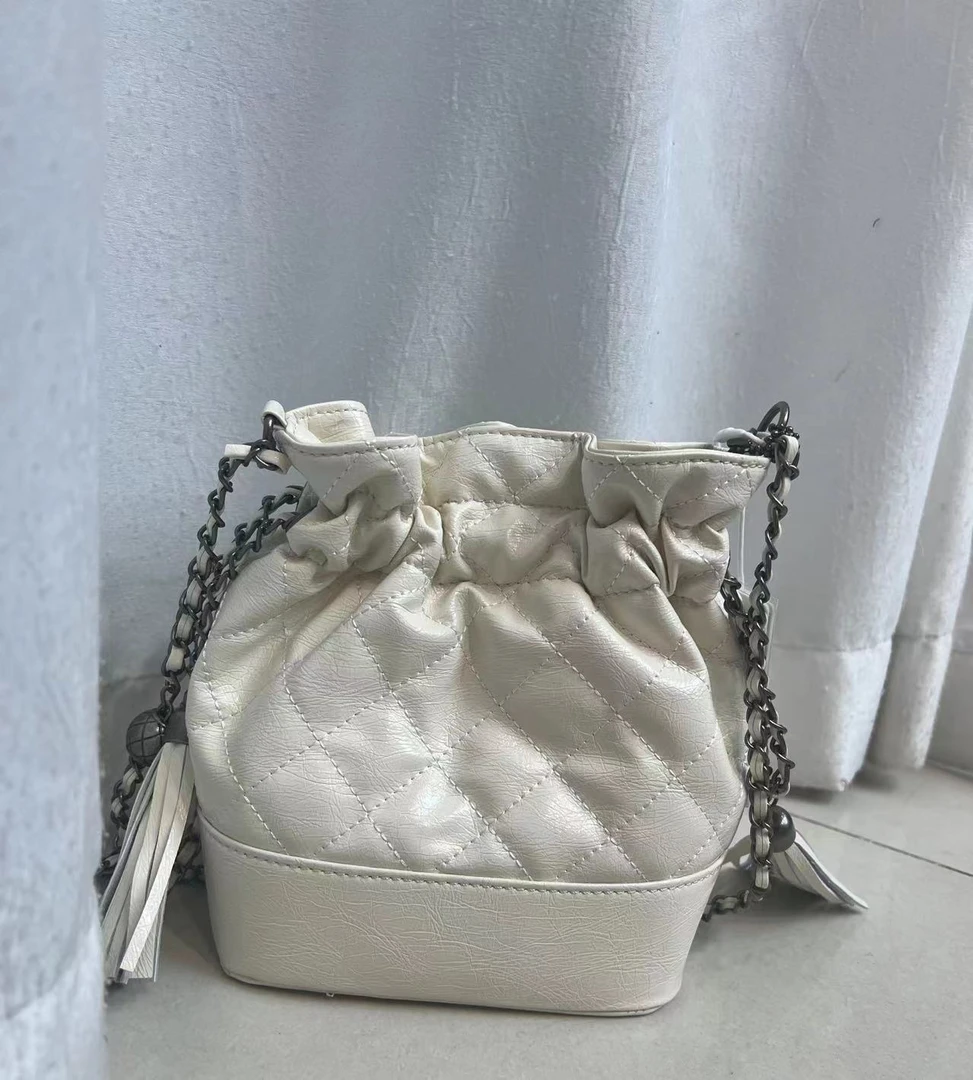 首饰袋 9-11 # 韩系百搭银色流苏斜挎单肩包