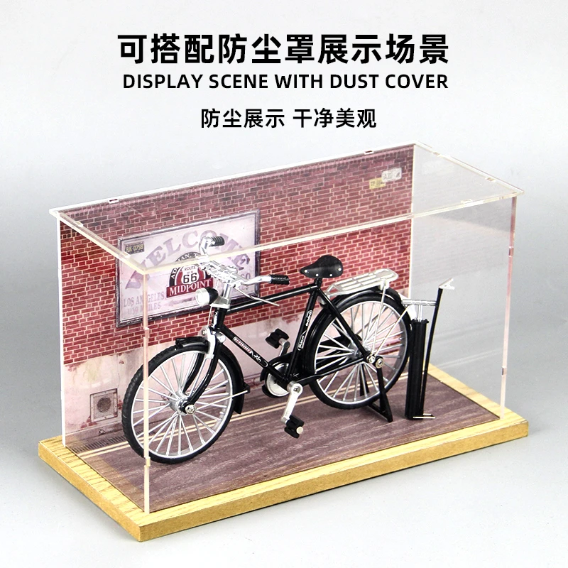 二八大杠自行车模型仿真合金单车限量版经典收藏车模男生创意礼物