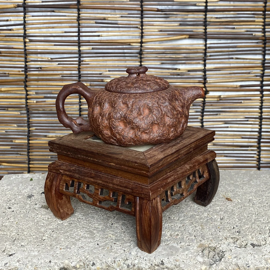 原矿黑砂金星 供春壶（180毫升）