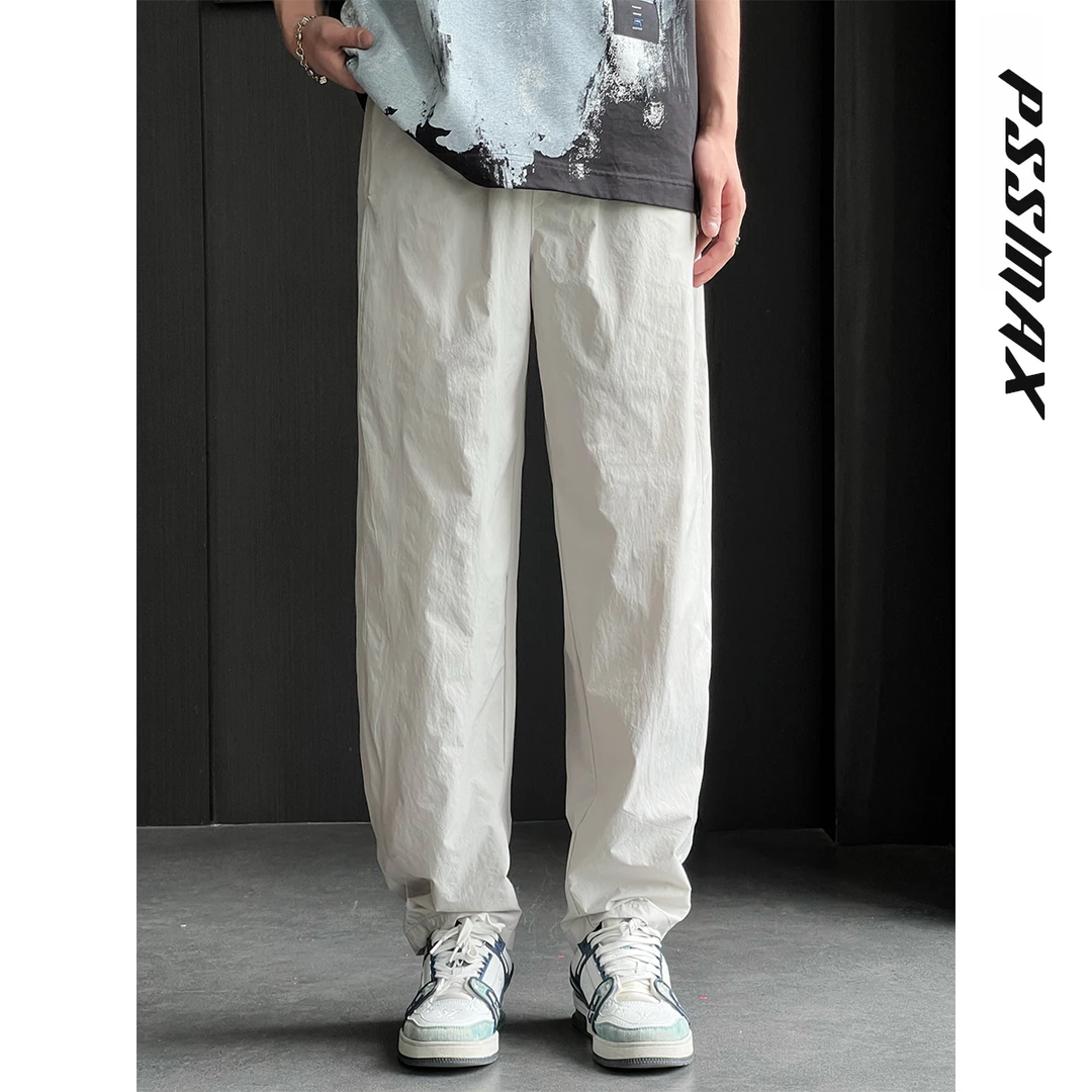 胖俗俗 PSSMAX【速干冲孔透气】2025夏季新款潮流微弧伞兵休闲裤