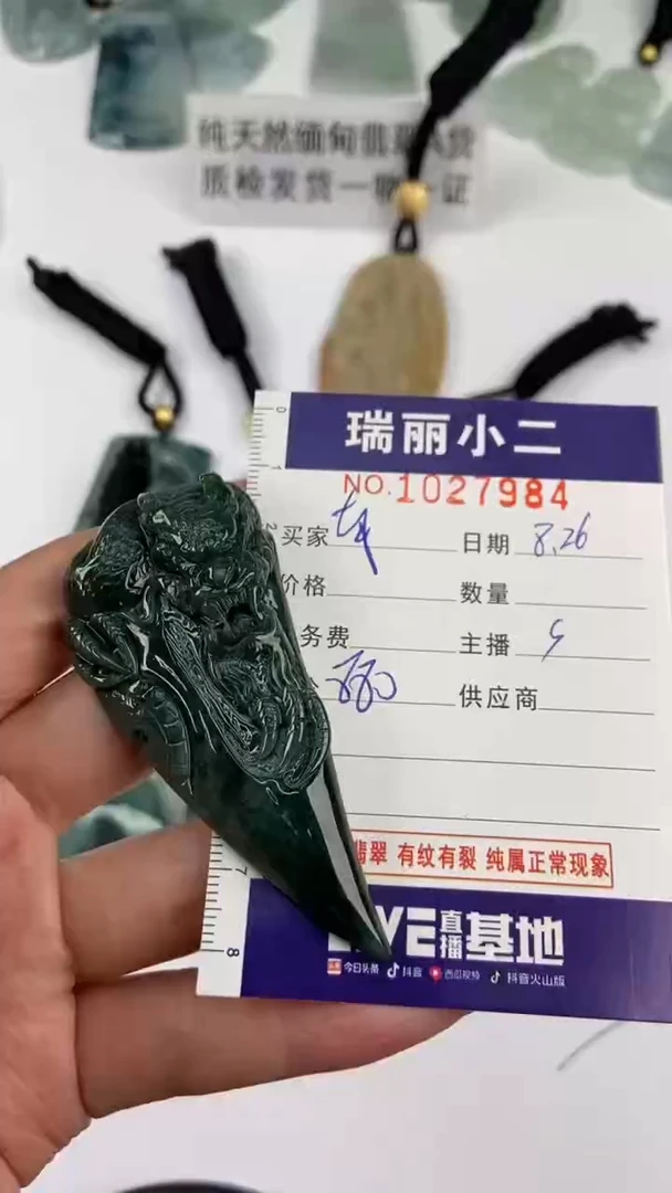 【闪购商品】翡翠颈饰未镶嵌1027984