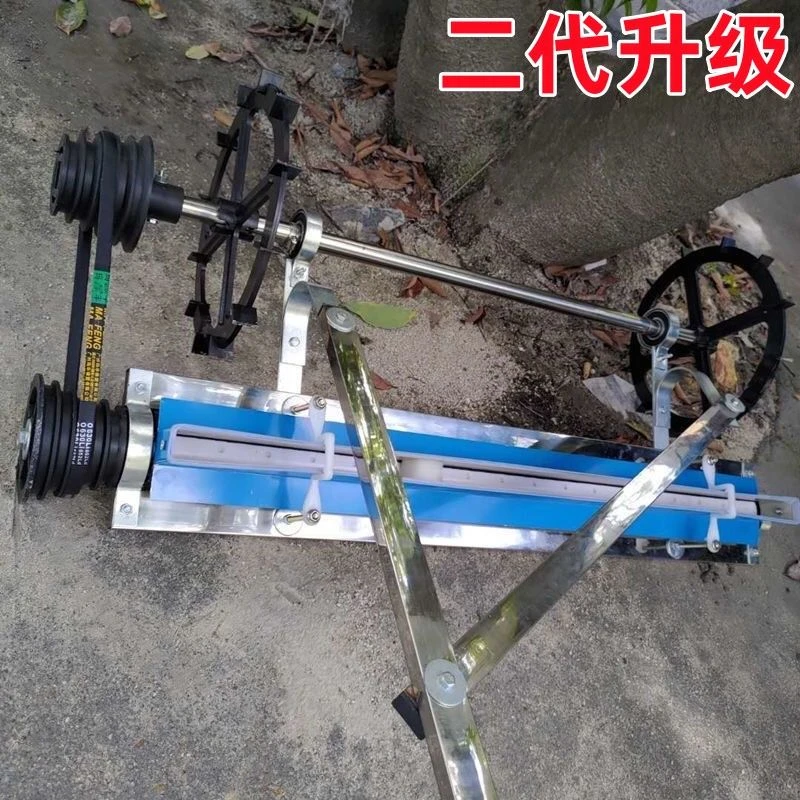 新款二代手推式蔬菜播种机可调节白菜菜心菜籽播种机多功能农用