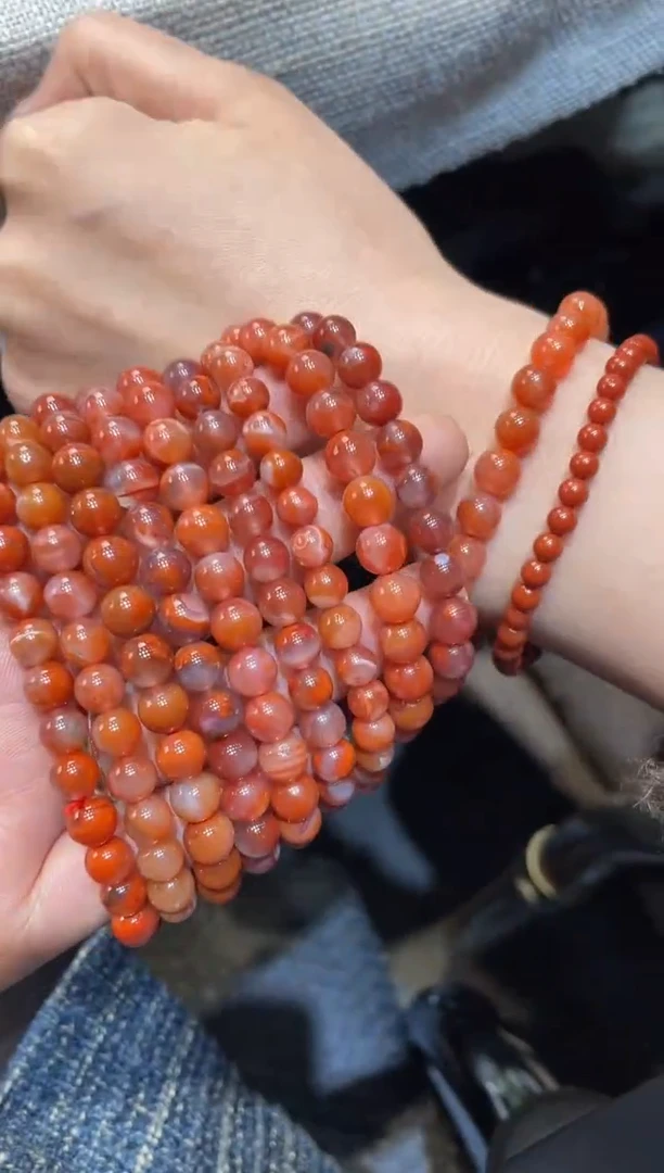 【闪购商品】南红玛瑙珠串多样性发一件未镶嵌 S1212-S1008-19