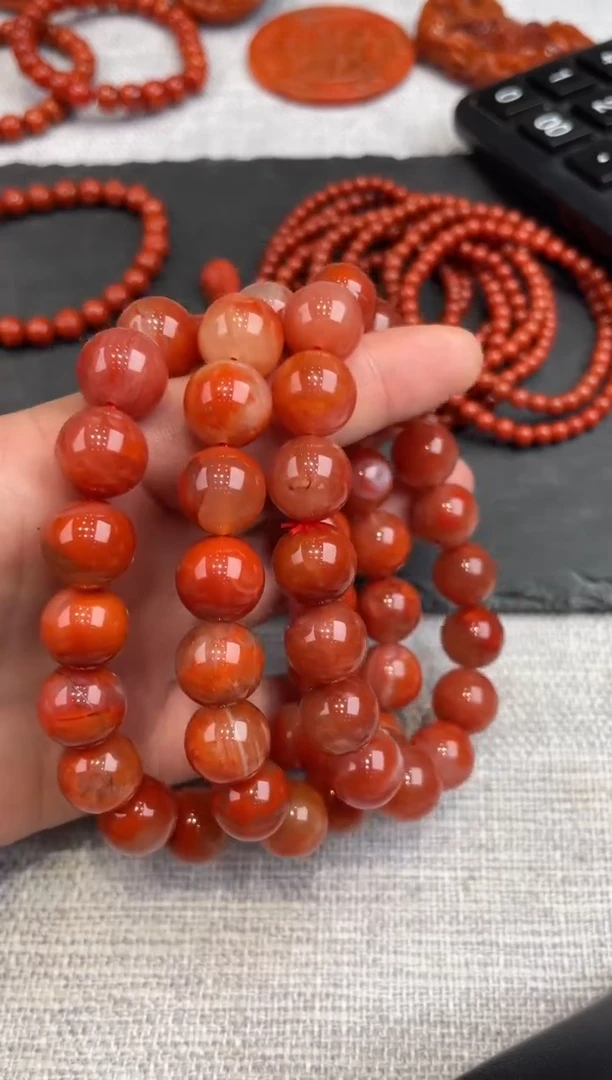【闪购商品】南红玛瑙珠串多样性发一件未镶嵌 S1212-S1008-39