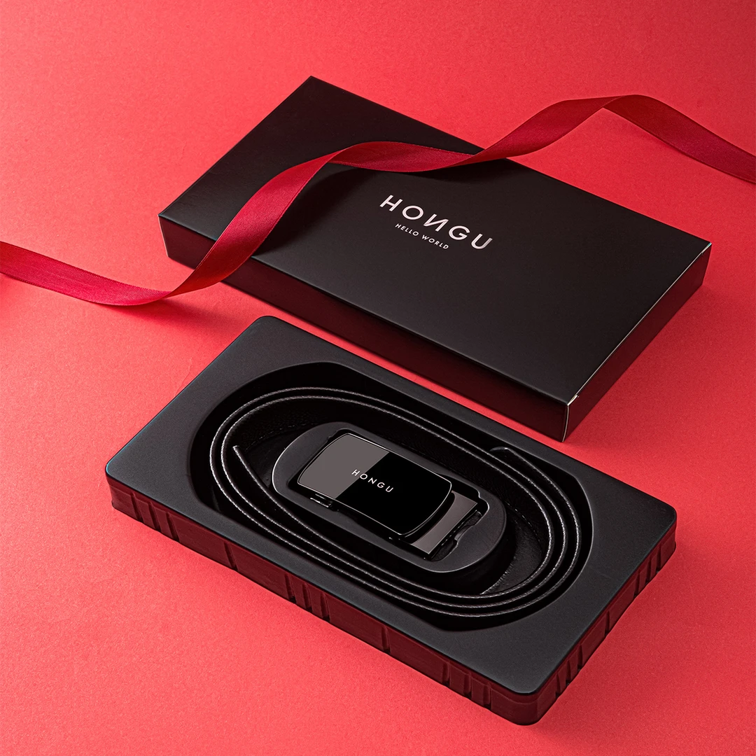 红谷真皮腰带百搭通勤休闲腰带西装复古时尚气质皮带潮流H2113223