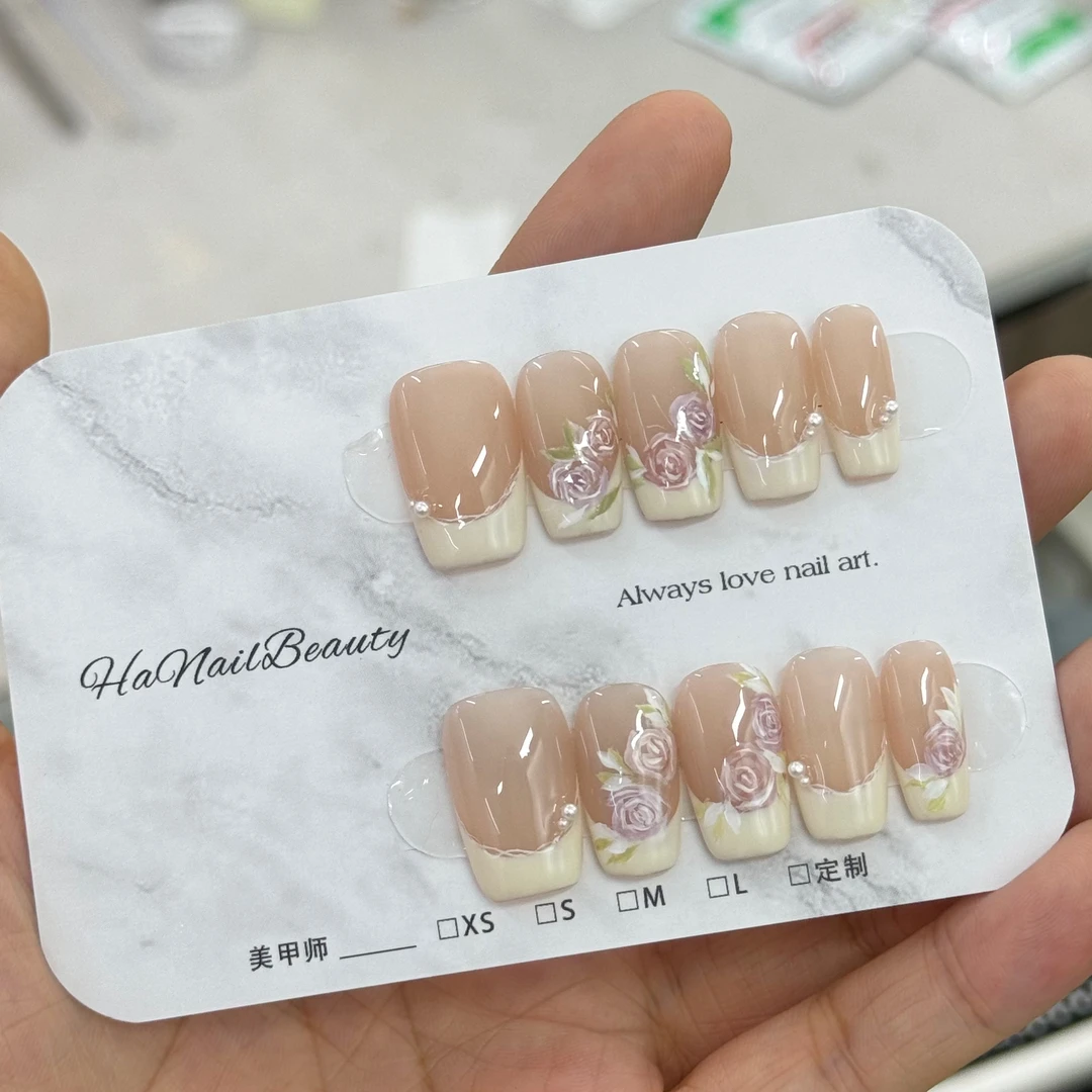 4991#美丫气质纯手工定制轻奢穿戴甲