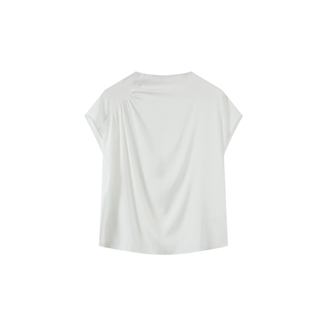 【果缎】新款桑蚕丝衬衫    YSJY-C6754 休闲打底女士夏季