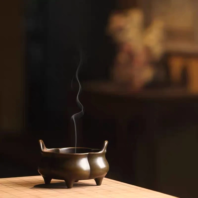 【行香子】庆松堂海棠香炉 苏工铜炉 胡庆松作