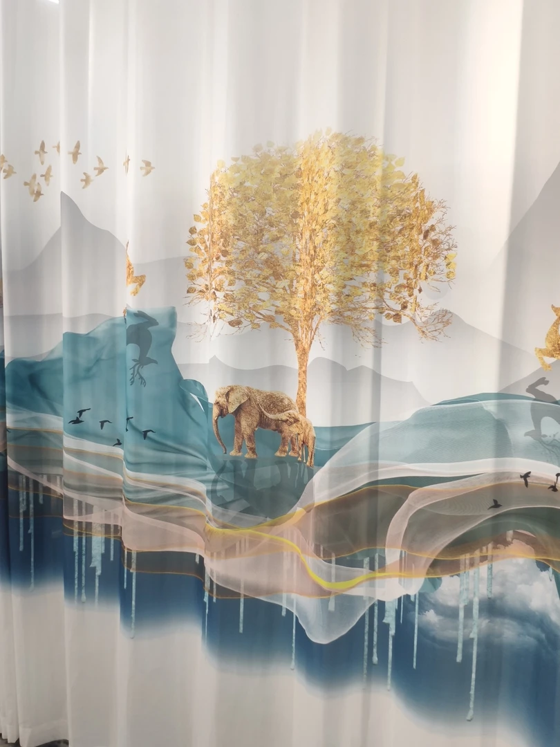 ［高端款］、吉祥如意款窗纱