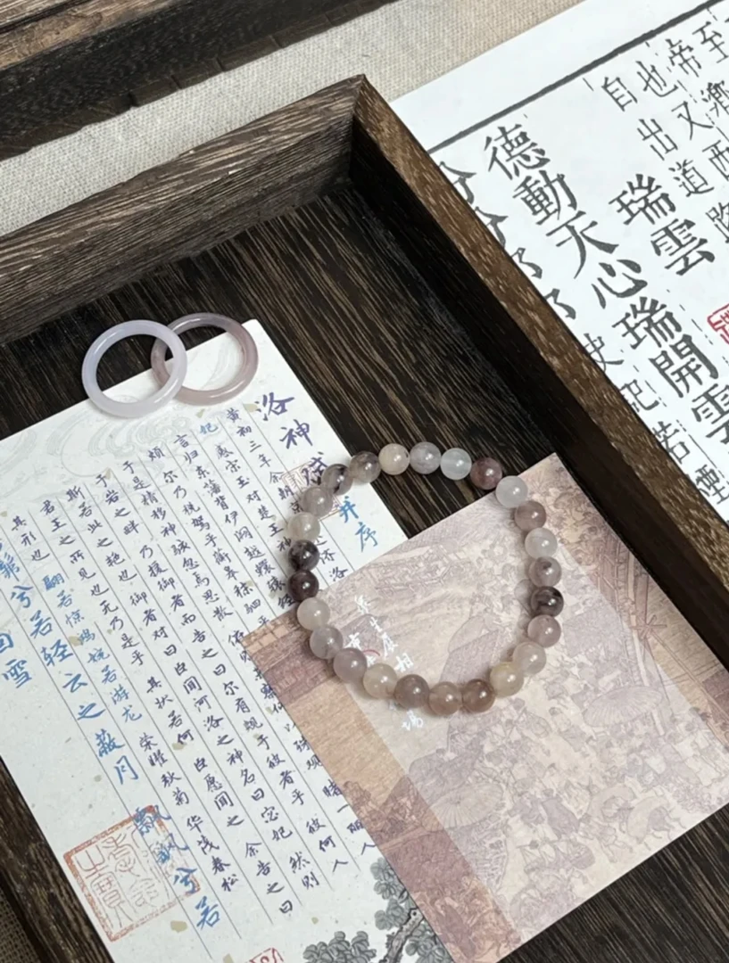 福利款金丝玉紫罗兰手串（随机发货，完美主义者慎拍）