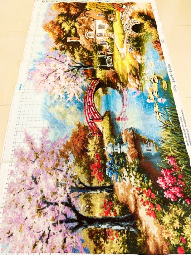 梦幻小屋是十字绣成品