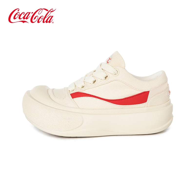 Coca-Cola/可口可乐古力娜扎同款休闲板鞋春季潮牌轻奢痞帅男装