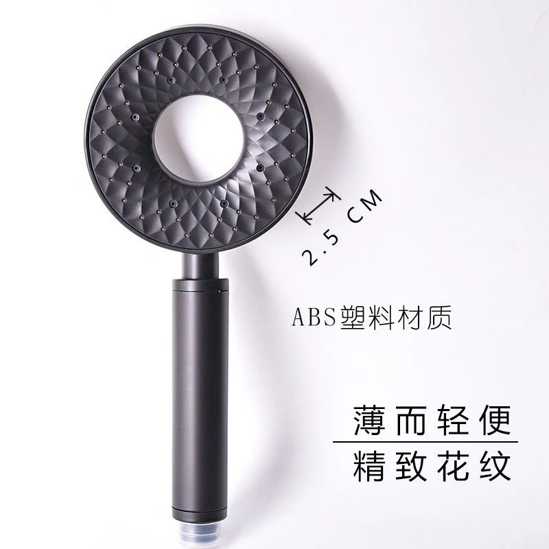 九牧王甜甜圈花洒多功能自清洁手持防堵塞除水垢除水锈淋浴喷头