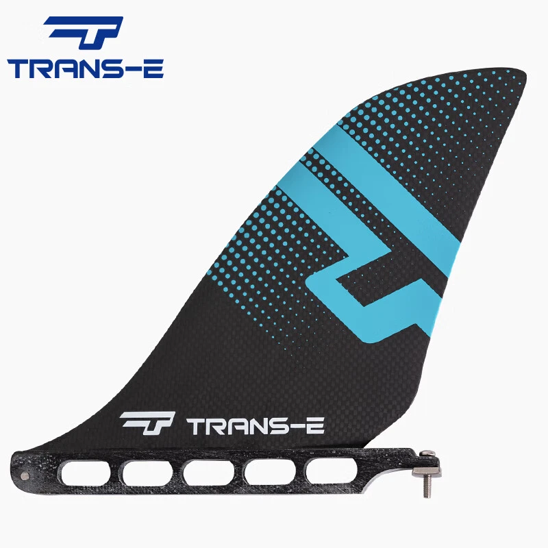 创意碳纤维尾鳍7.5英寸充气桨板硬板通用