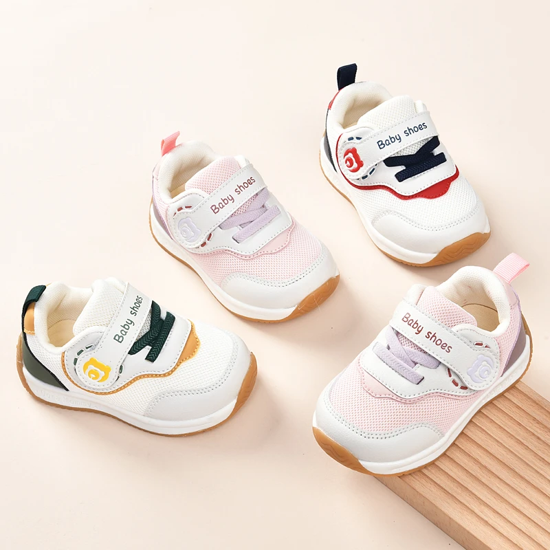 学步鞋男宝宝鞋子春秋季0一1-2岁婴儿鞋软底童鞋婴幼儿女宝宝鞋子