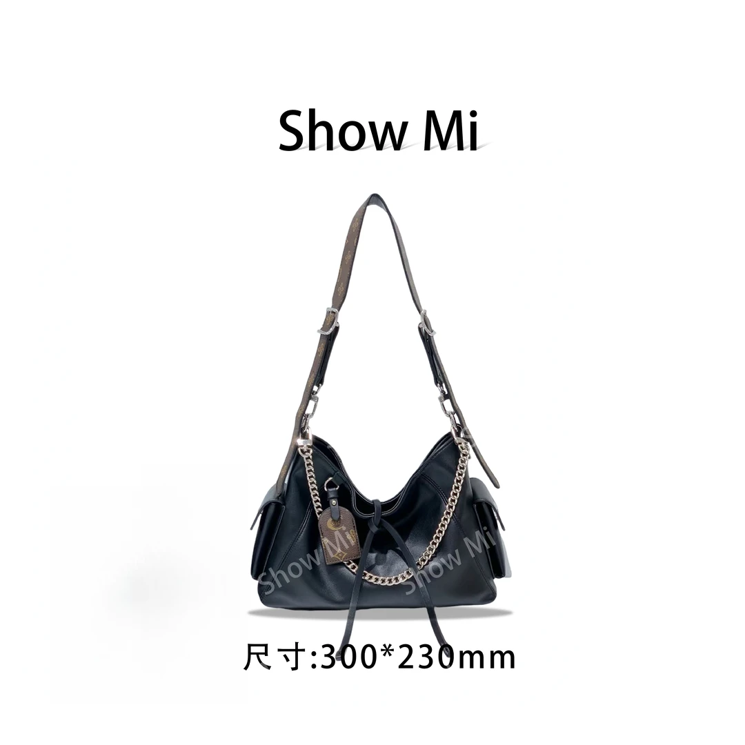 【Show Mi】FES-8622-黑色-轻奢小众时尚百搭女士包sm