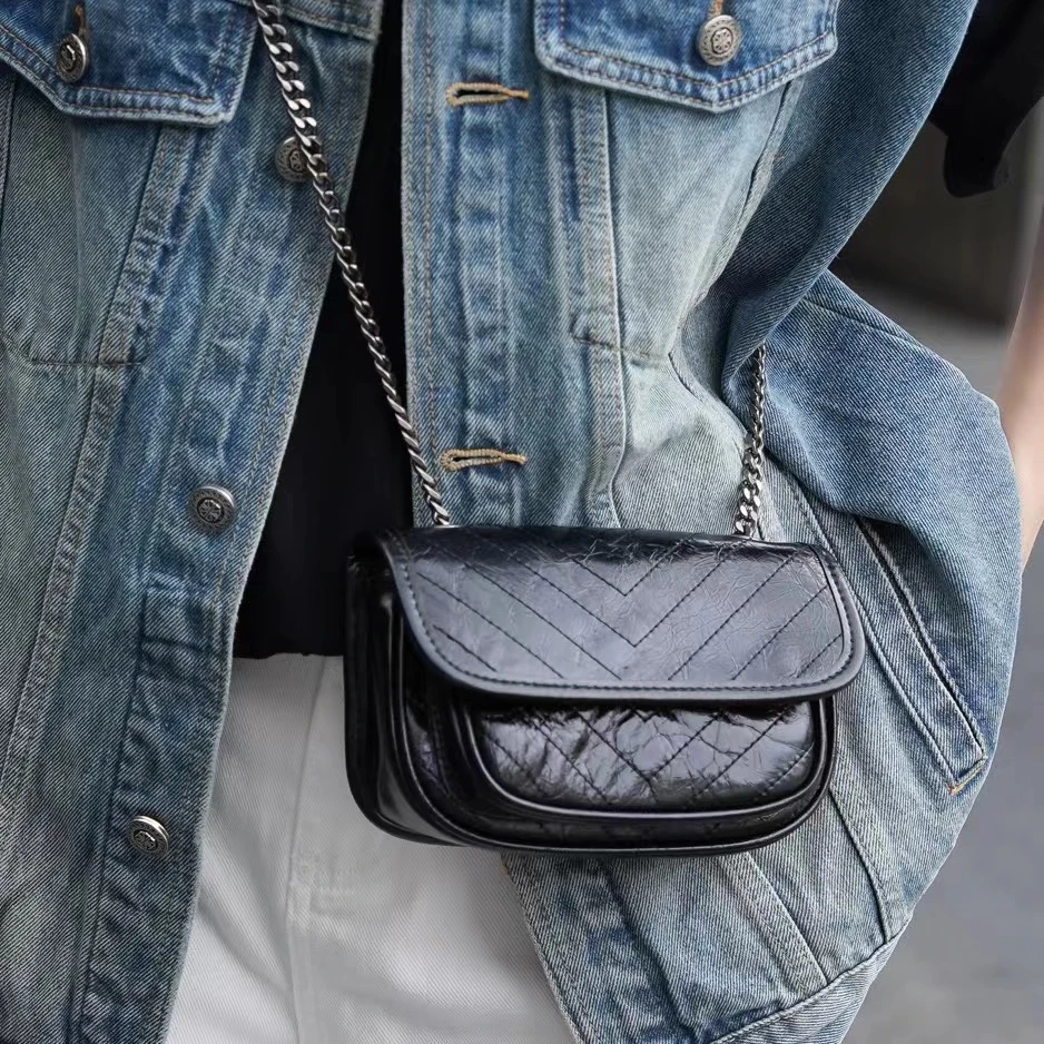 【Show Mi】KLL-69003-黑色-轻奢小众时尚百搭女士包包sm