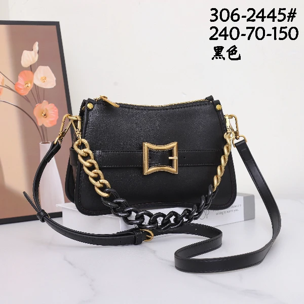 【Show Mi】GQ-2445-黑色-轻奢小众时尚百搭女士包包sm