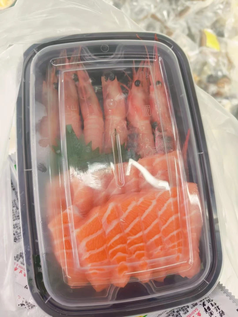 三文鱼甜虾拼盘 新鲜 现切 一人食