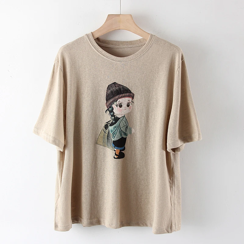 【云目悠悠】夏季新款小孩头像款时尚休闲百搭T恤-2024552