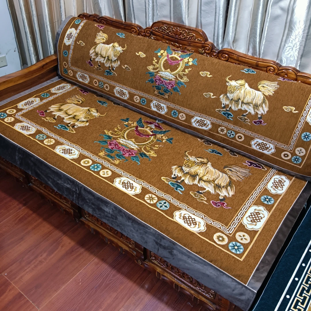 西藏包邮牦牛藏式沙发垫藏床垫子靠背藏式坐垫藏族