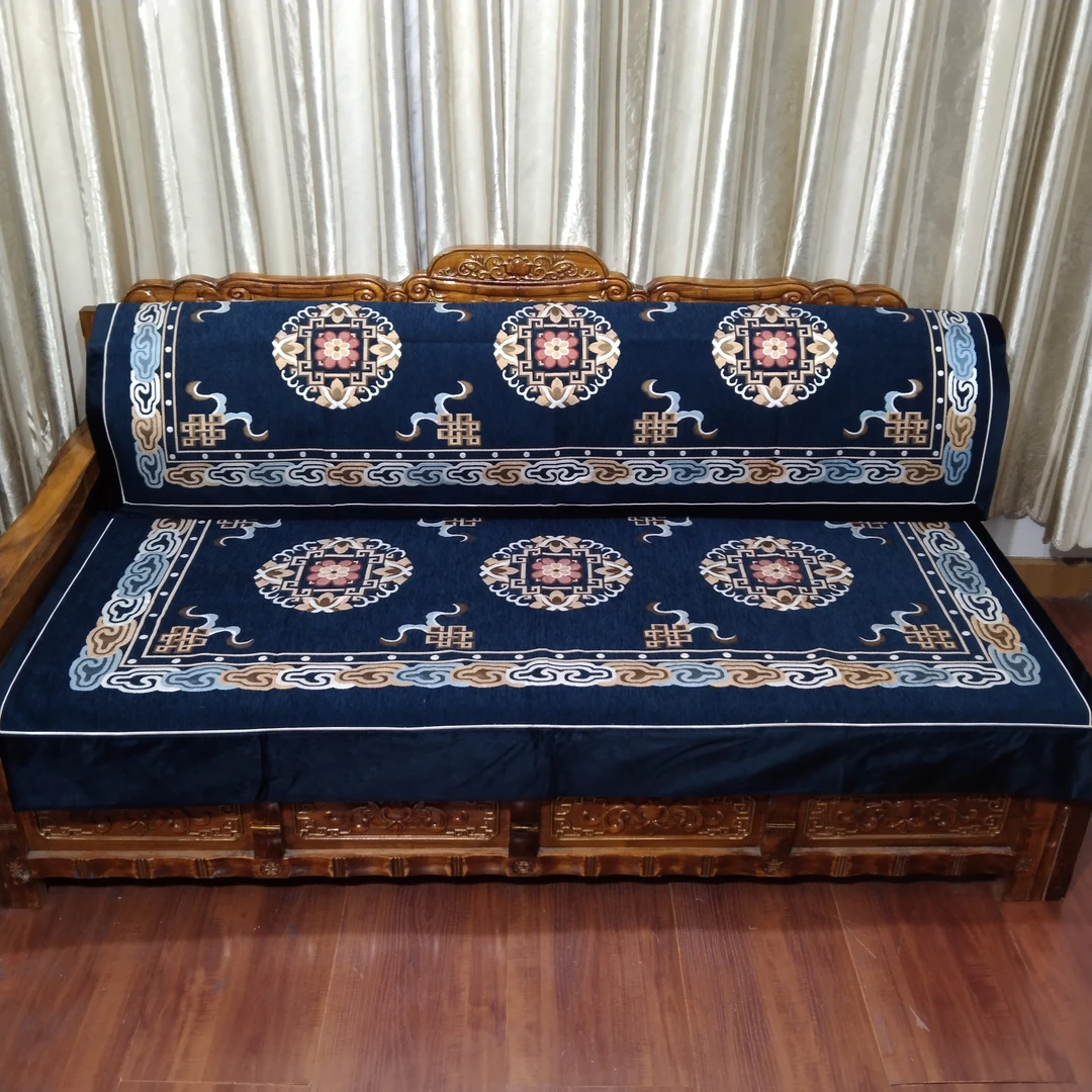 西藏包邮绣球藏式沙发垫藏床垫子靠背藏式坐垫藏族客厅卧室通用