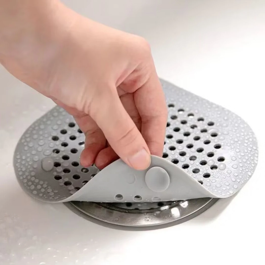 水槽防堵塞神器地漏盖浴室头发过滤器厨房水槽下水道毛发过滤网