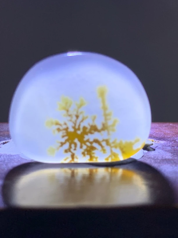 海洋玉髓花草意境吊坠项链挂件25/20/6mm115