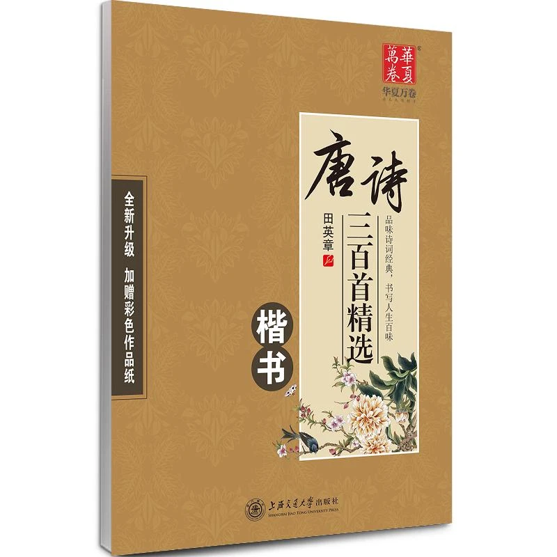 唐诗宋词三百首精选田英章书成人学生楷书钢笔硬笔字帖