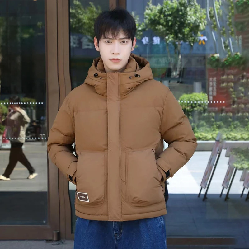 88603羽 【冬季新款】滑雪保暖男士百搭潮流帅气短款外套